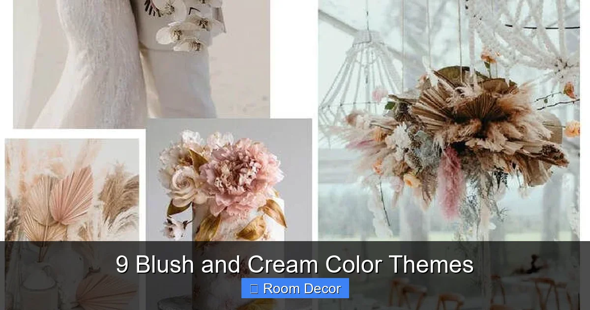9 Blush and Cream Color Themes