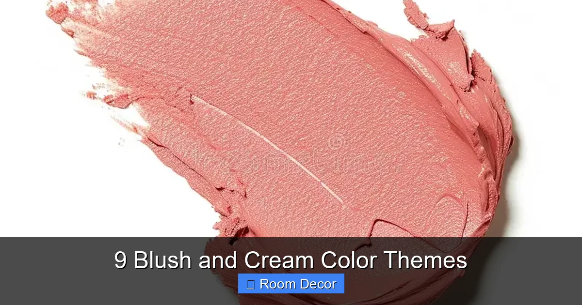9 Blush and Cream Color Themes