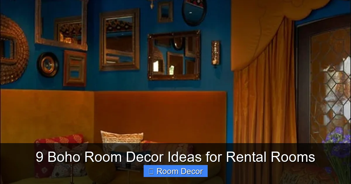 9 Boho Room Decor Ideas for Rental Rooms