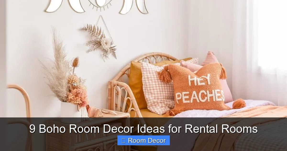 9 Boho Room Decor Ideas for Rental Rooms
