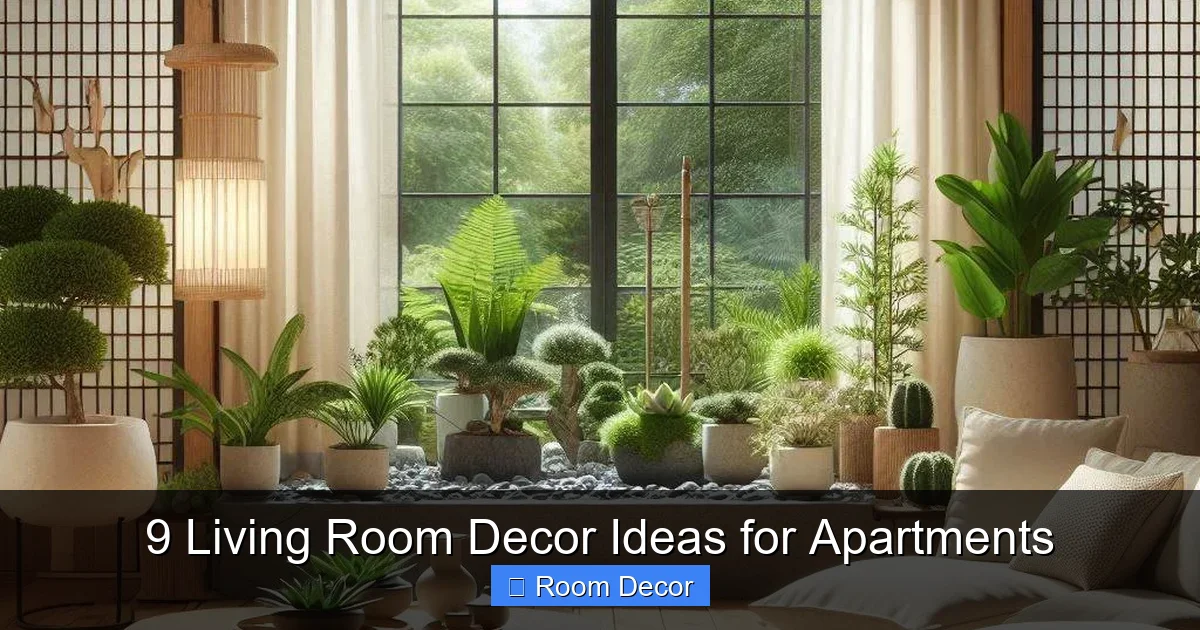 9 Living Room Decor Ideas for Apartments