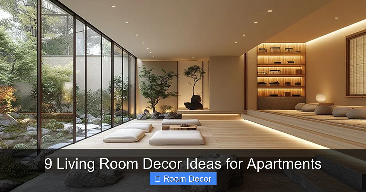 9 Living Room Decor Ideas for Apartments