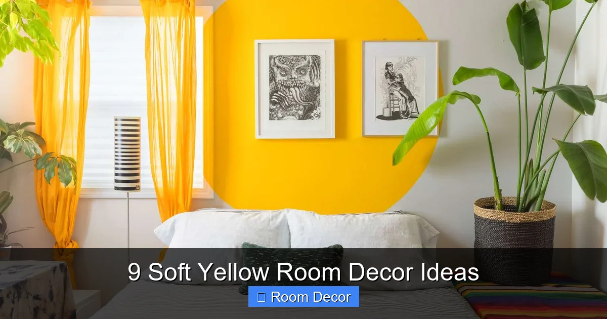 9 Soft Yellow Room Decor Ideas