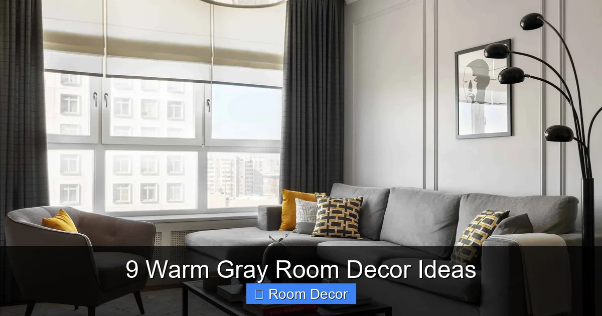 9 Warm Gray Room Decor Ideas
