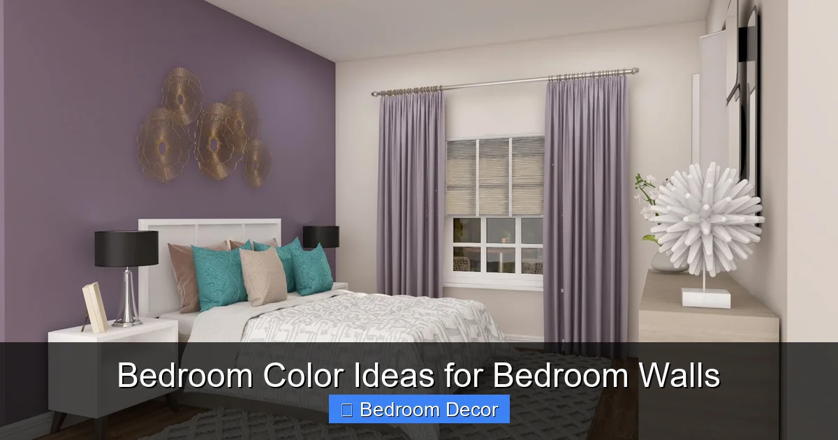 Bedroom Color Ideas for Bedroom Walls