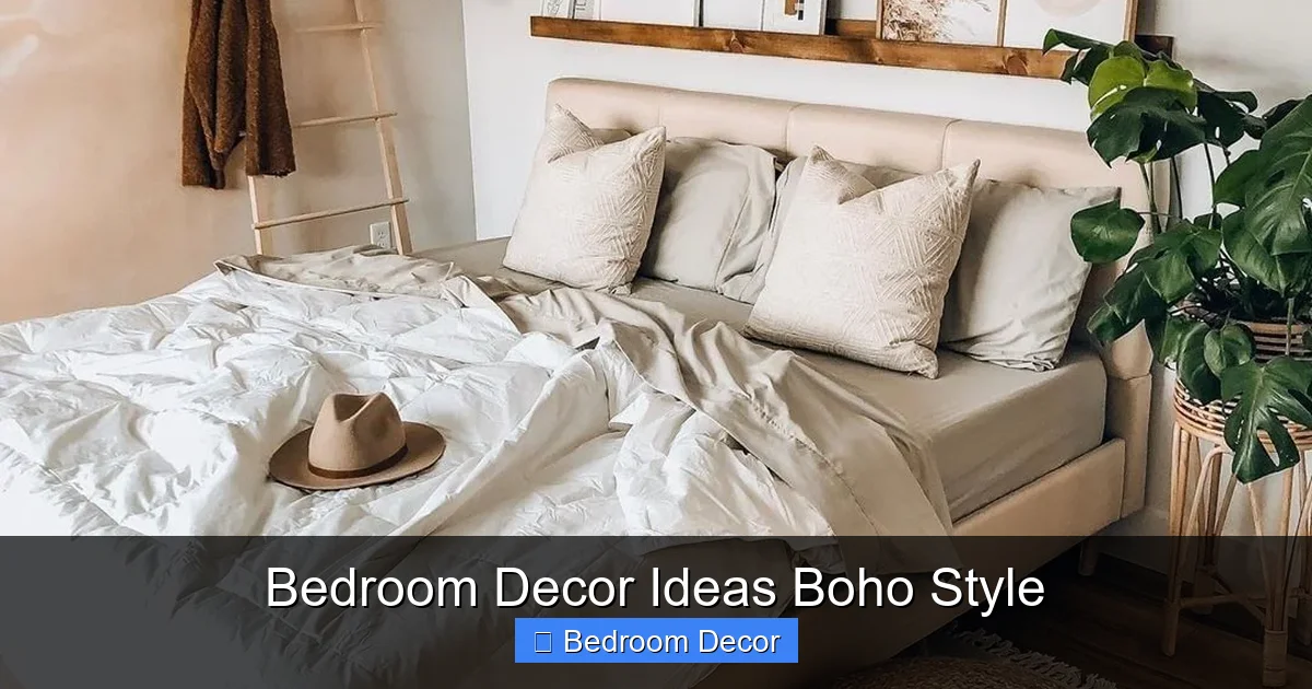 Bedroom Decor Ideas Boho Style