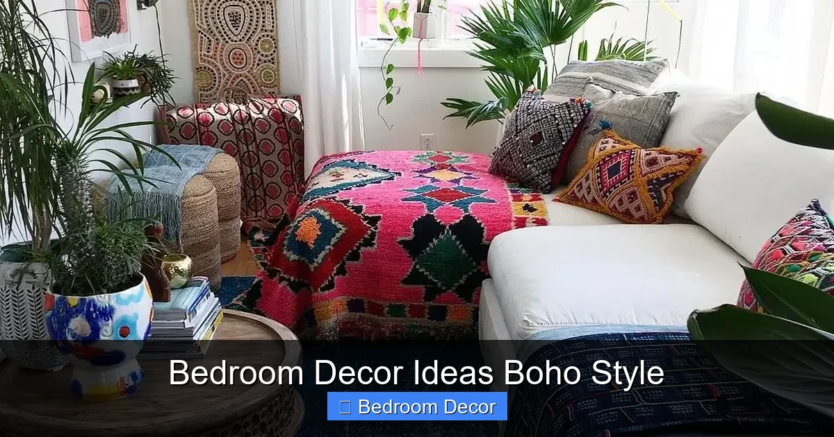 Bedroom Decor Ideas Boho Style