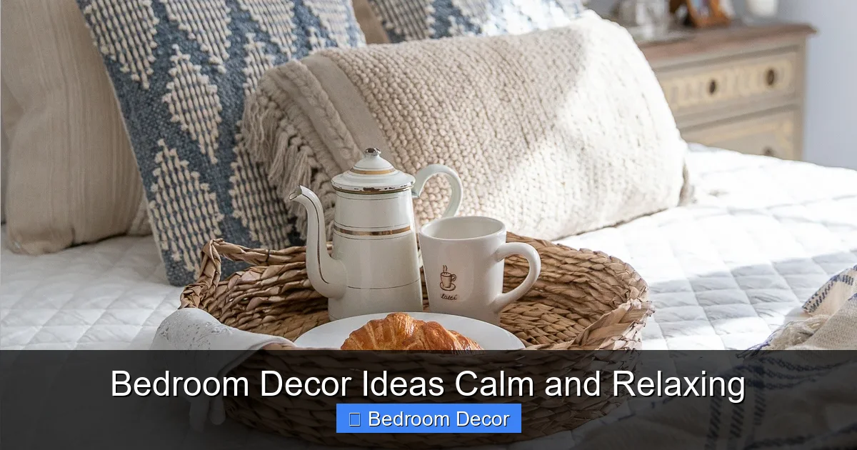 Bedroom Decor Ideas Calm and Relaxing