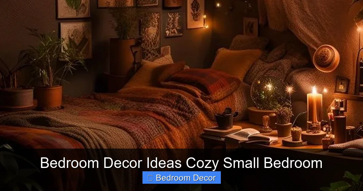 Bedroom Decor Ideas Cozy Small Bedroom