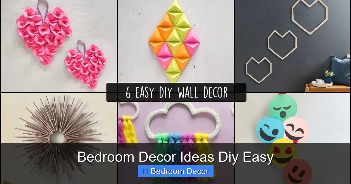 Bedroom Decor Ideas Diy Easy