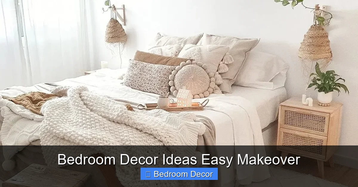 Bedroom Decor Ideas Easy Makeover
