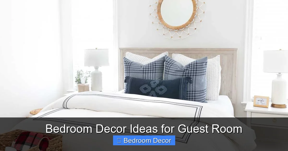 Bedroom Decor Ideas for Guest Room