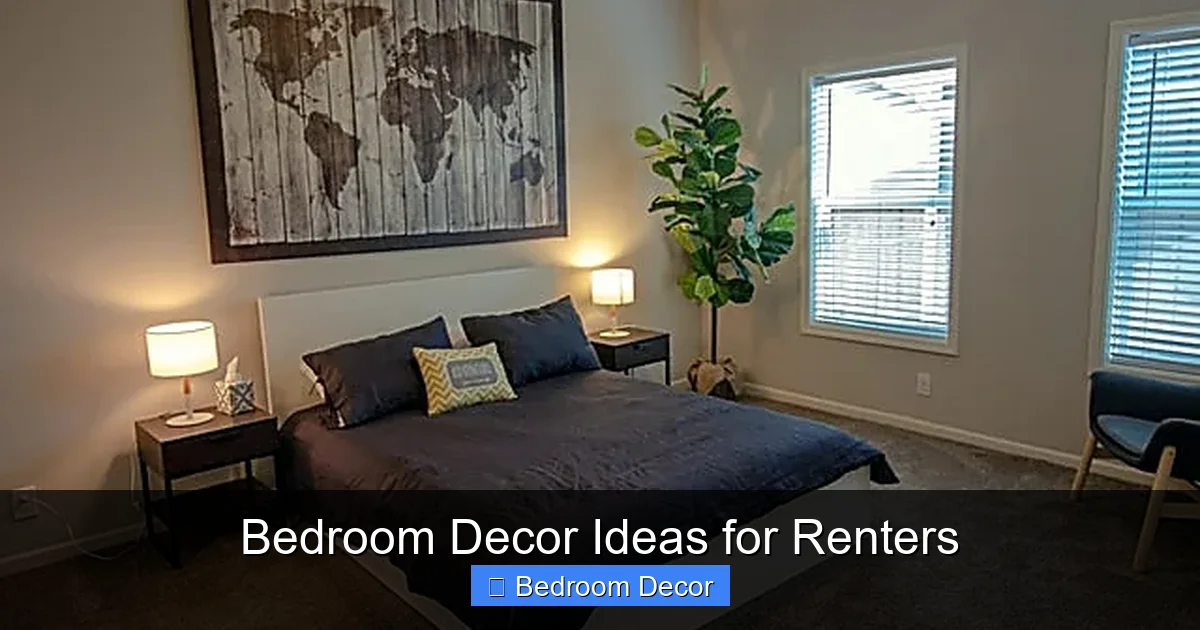 Bedroom Decor Ideas for Renters