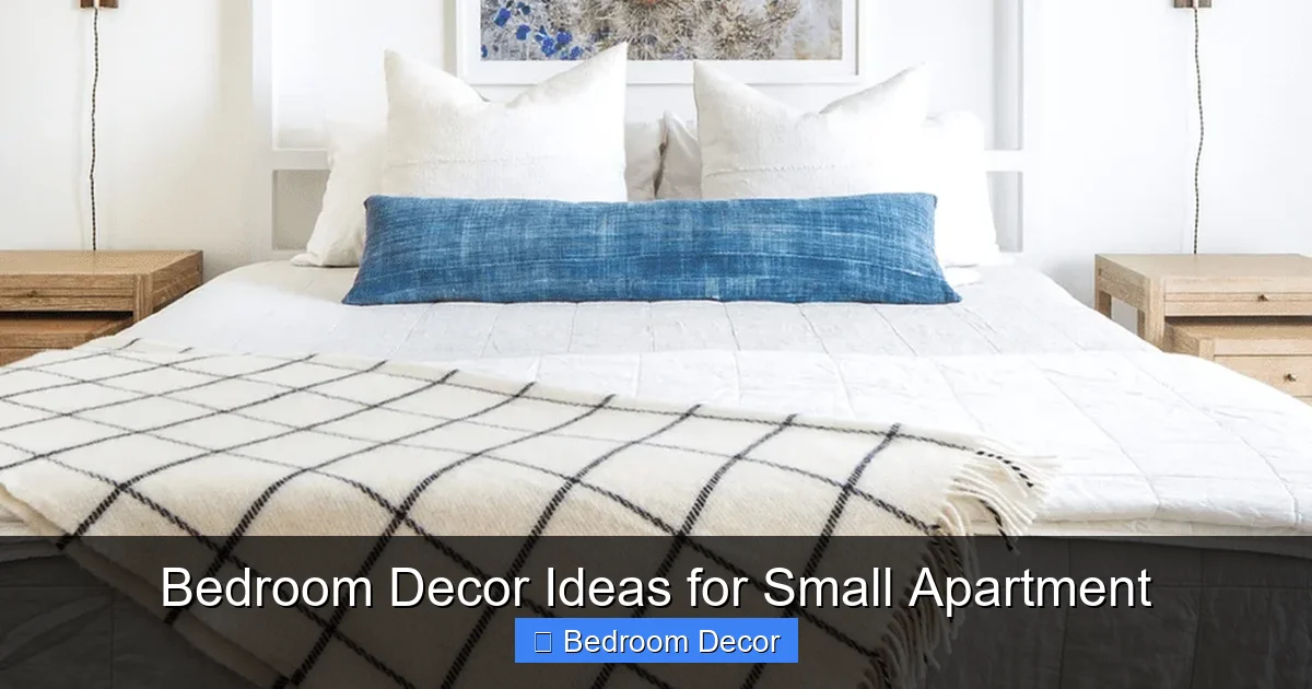 Bedroom Decor Ideas for Small Apartment