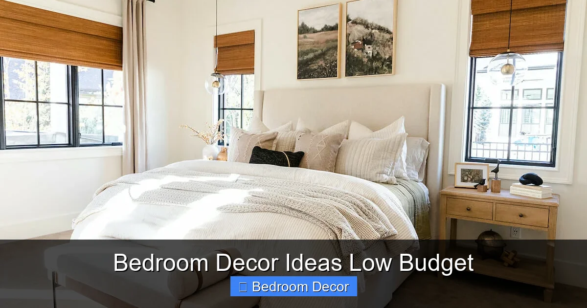 Bedroom Decor Ideas Low Budget
