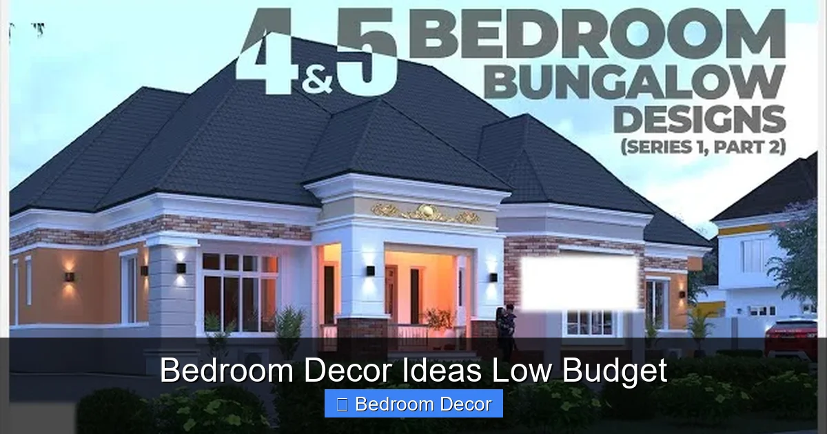 Bedroom Decor Ideas Low Budget