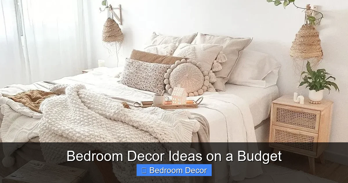 Bedroom Decor Ideas on a Budget