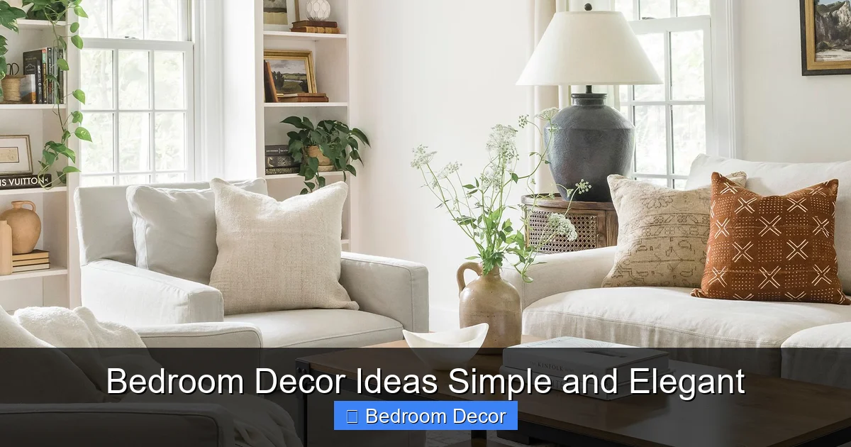Bedroom Decor Ideas Simple and Elegant