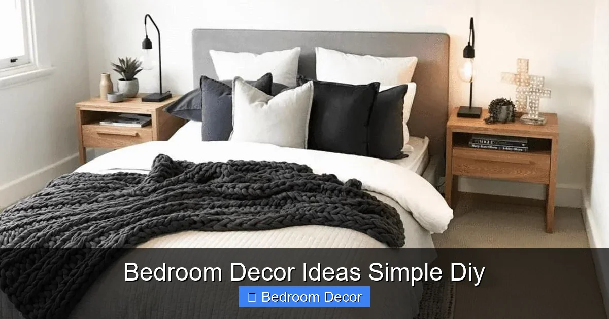 Bedroom Decor Ideas Simple Diy