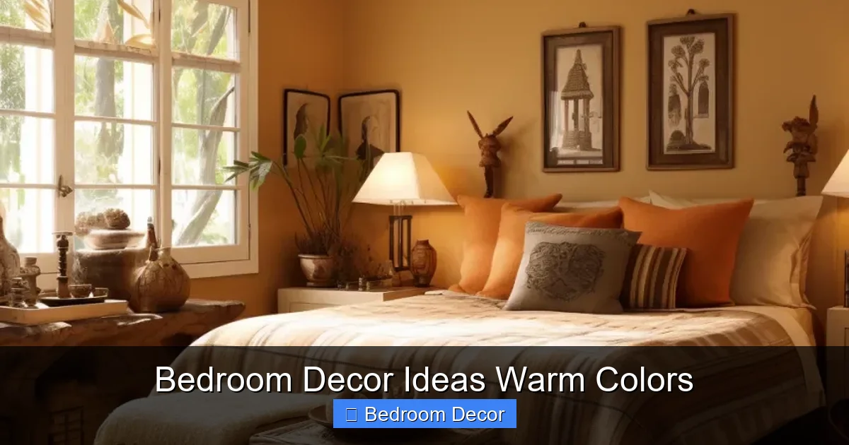 Bedroom Decor Ideas Warm Colors