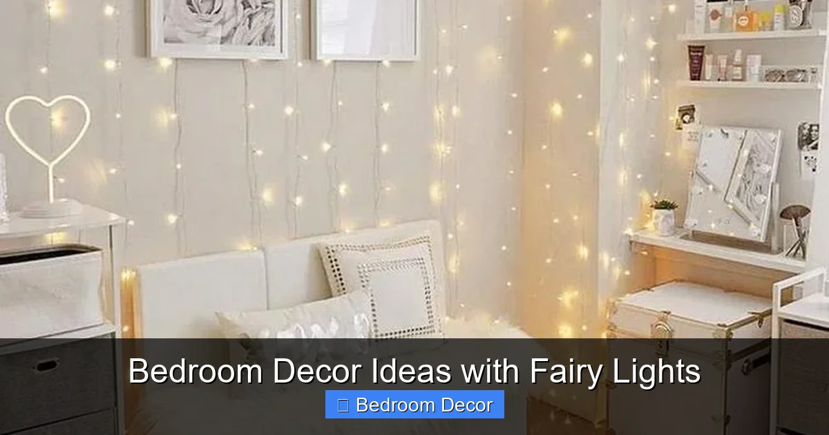 Bedroom Decor Ideas with Fairy Lights