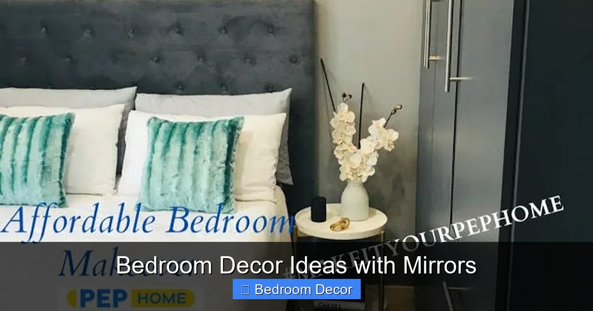 Bedroom Decor Ideas with Mirrors