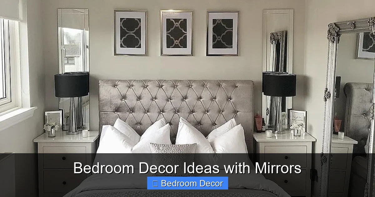 Bedroom Decor Ideas with Mirrors
