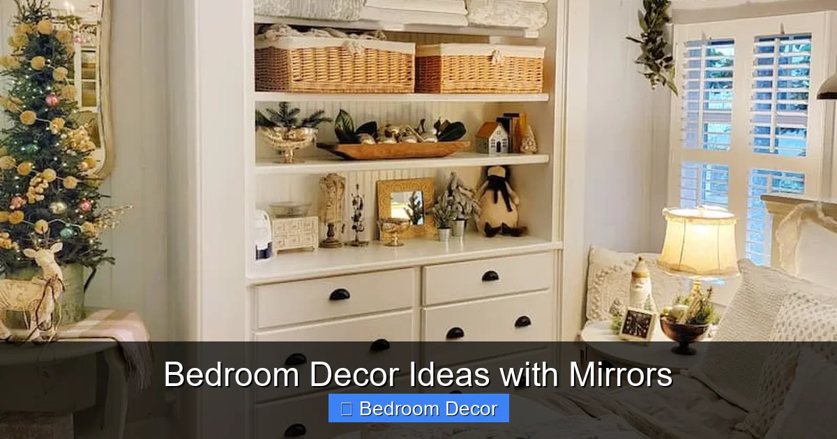 Bedroom Decor Ideas with Mirrors
