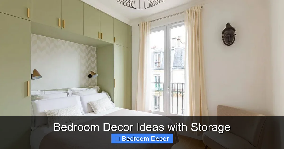 Bedroom Decor Ideas with Storage