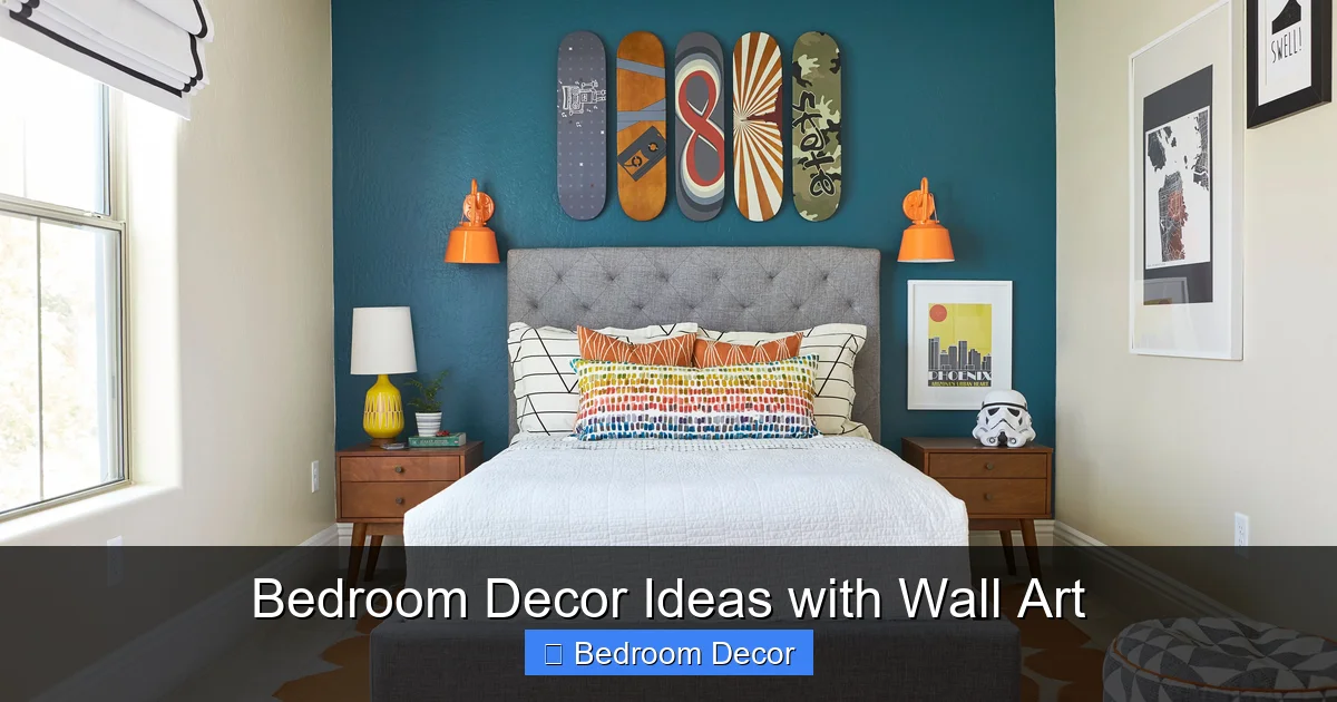 Bedroom Decor Ideas with Wall Art
