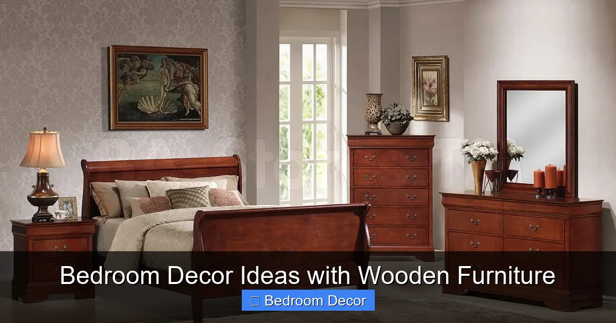 Bedroom Decor Ideas with Wooden Furniture