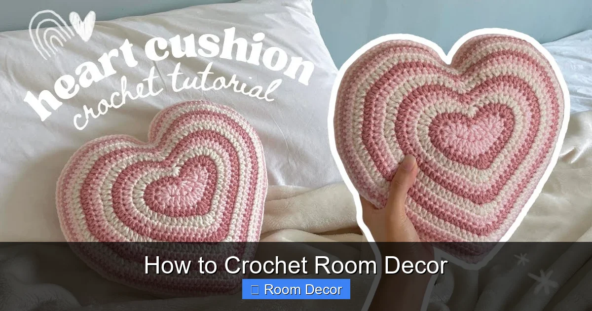 How to Crochet Room Decor