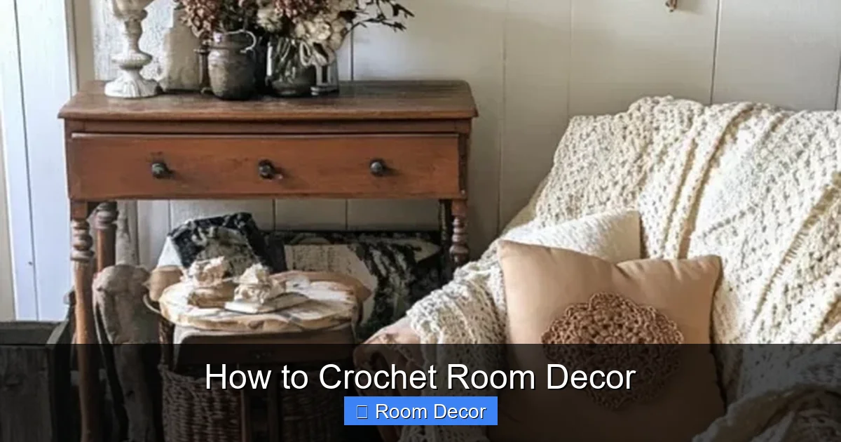 How to Crochet Room Decor