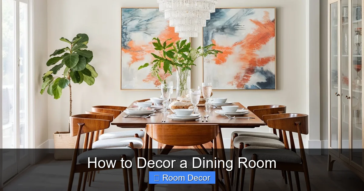 How to Decor a Dining Room