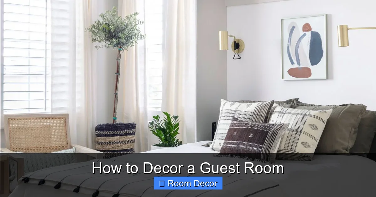 How to Decor a Guest Room