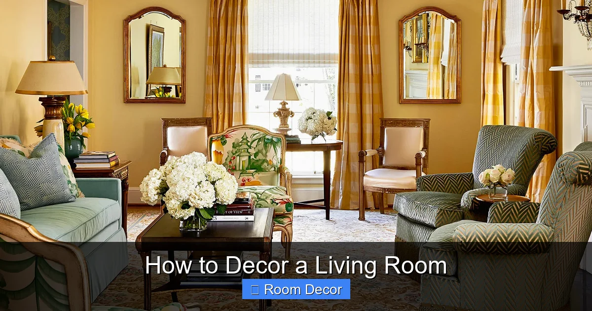 How to Decor a Living Room