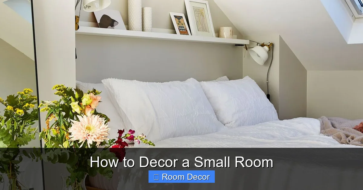 How to Decor a Small Room