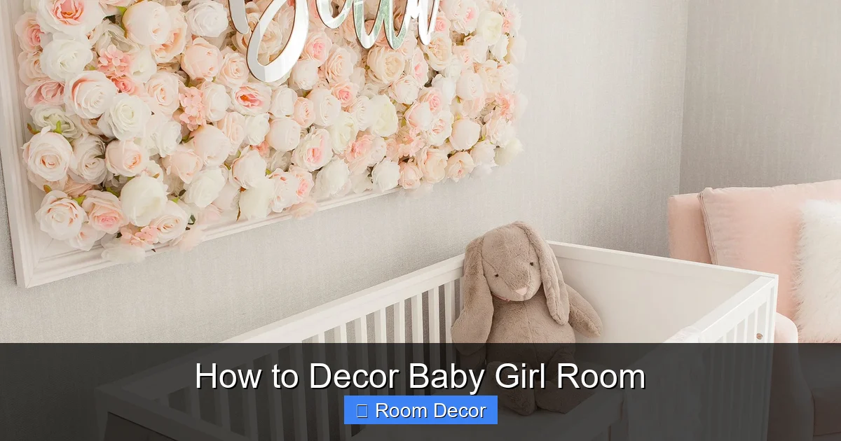 How to Decor Baby Girl Room