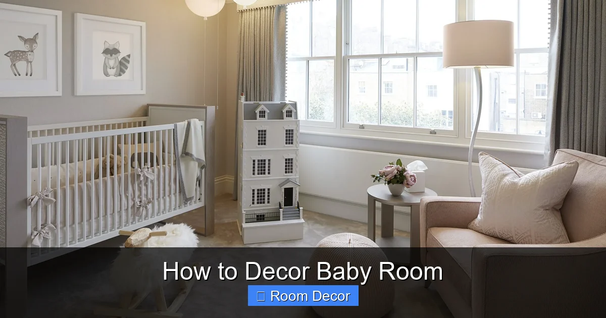 How to Decor Baby Room