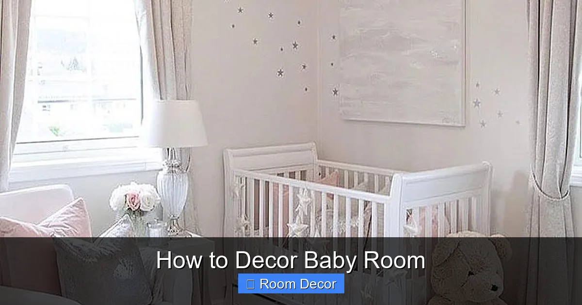 How to Decor Baby Room