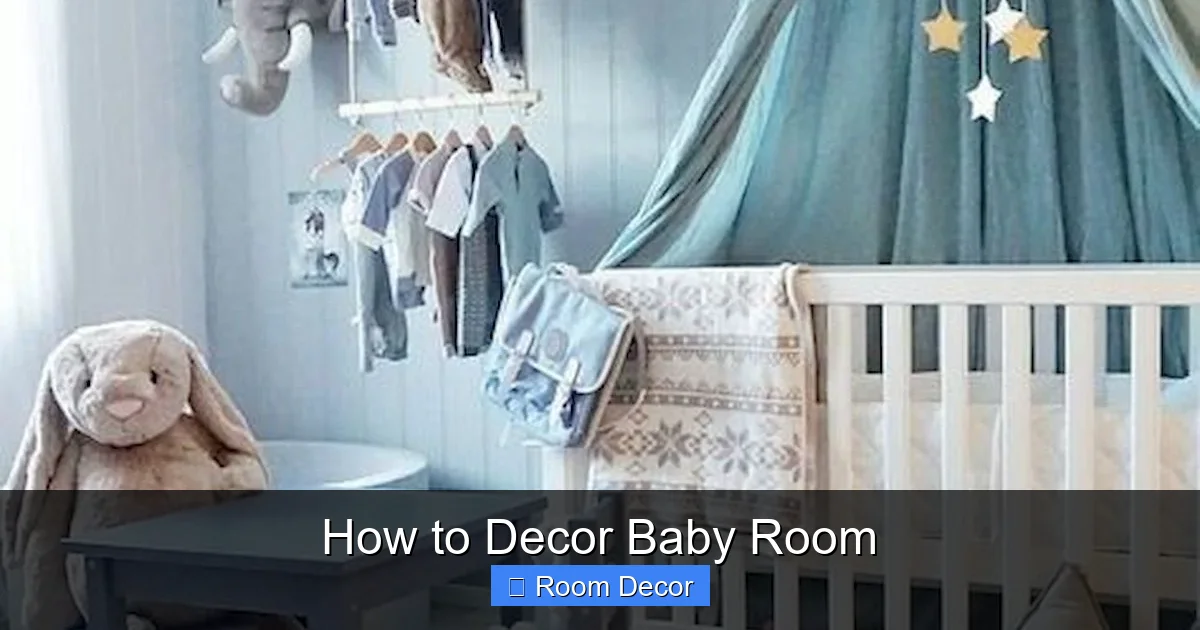 How to Decor Baby Room