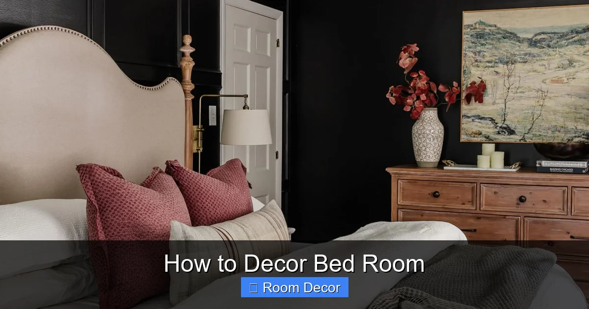 How to Decor Bed Room