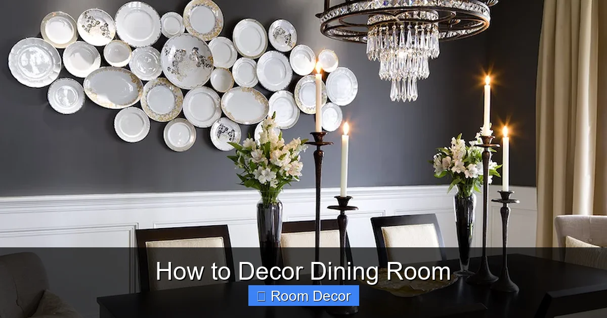 How to Decor Dining Room