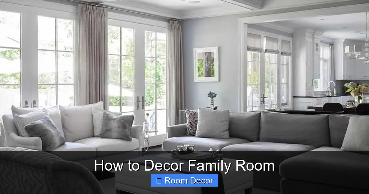 How to Decor Family Room