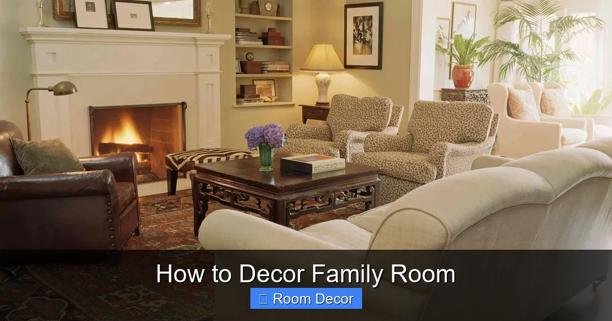 How to Decor Family Room
