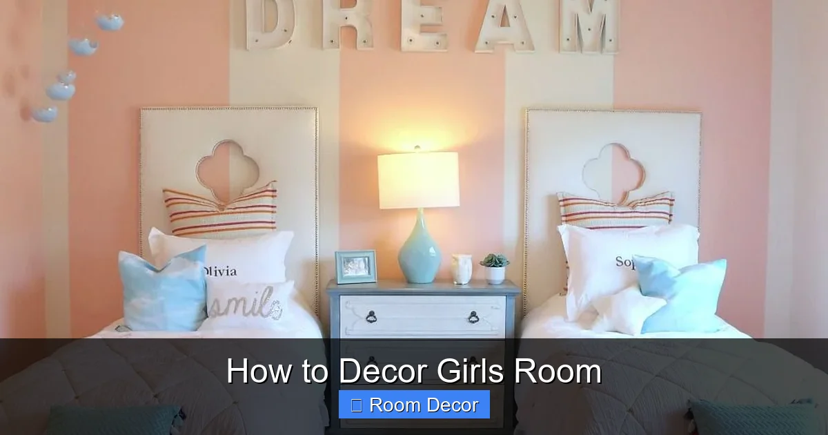 How to Decor Girls Room