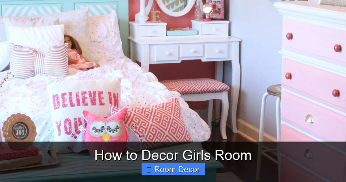 How to Decor Girls Room