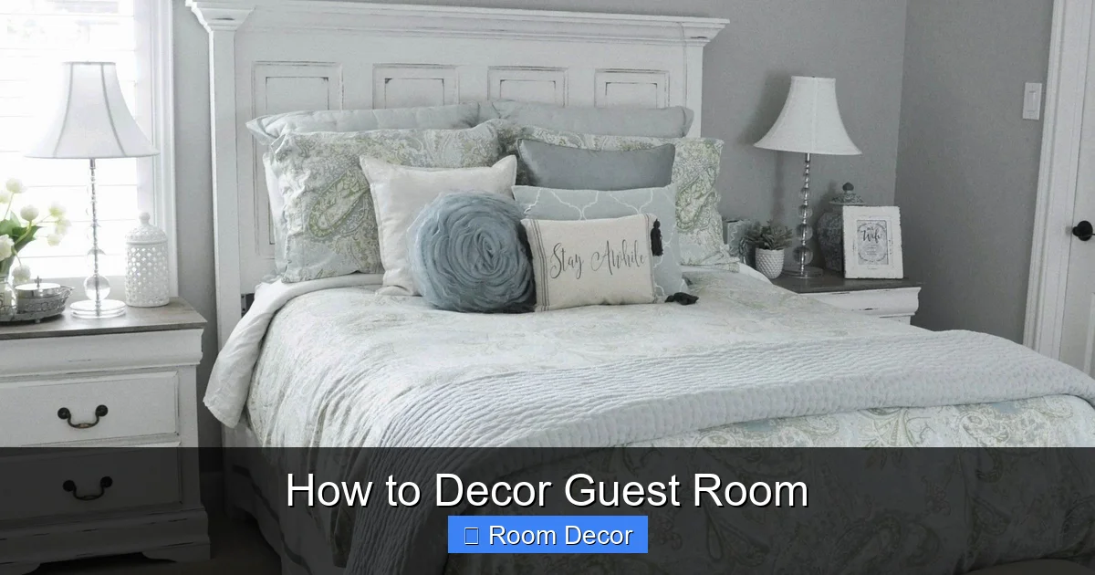 How to Decor Guest Room