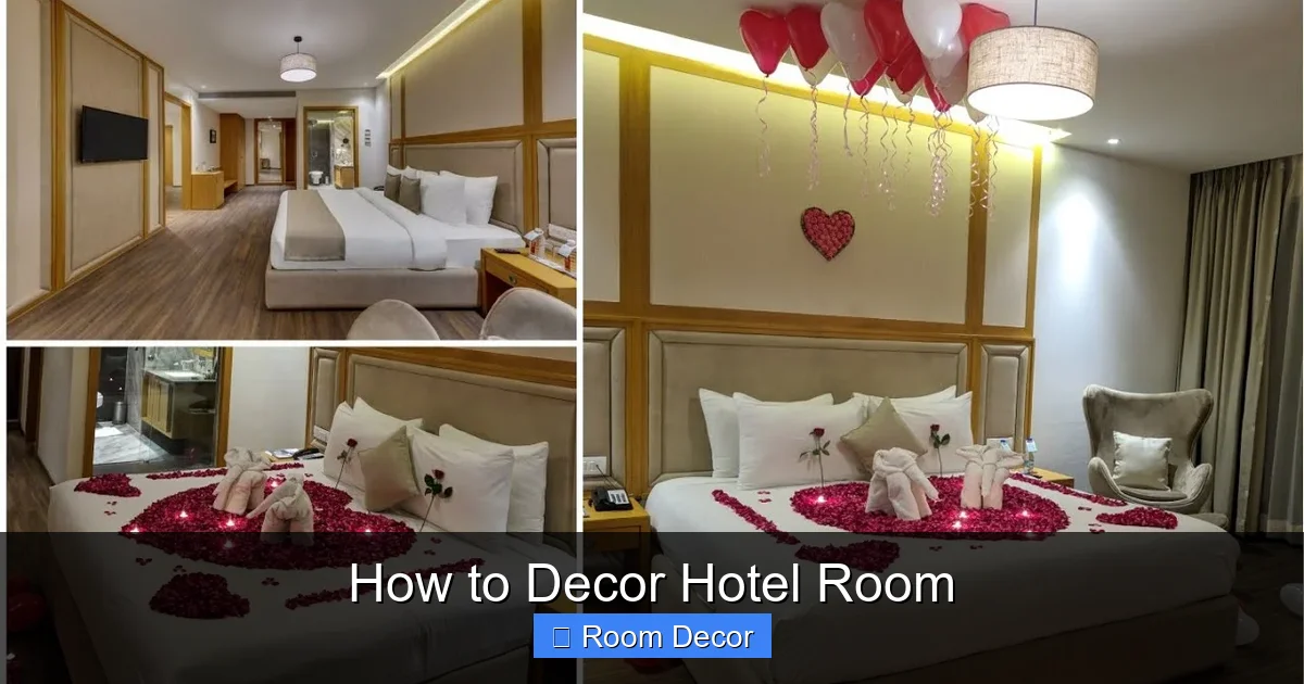 How to Decor Hotel Room