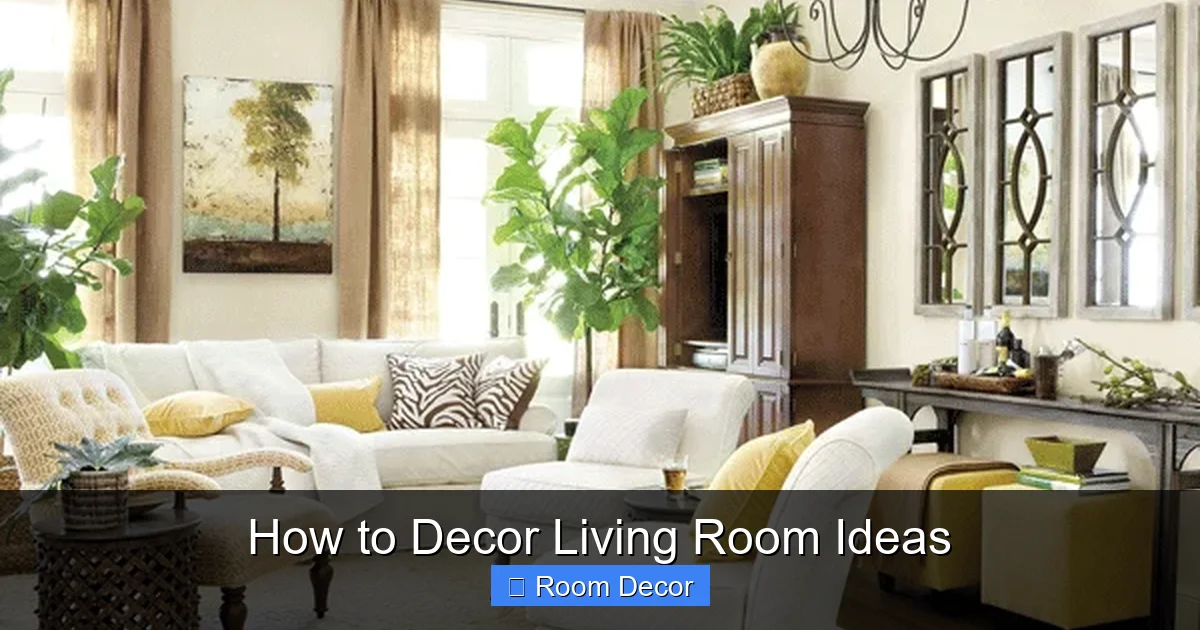 How to Decor Living Room Ideas